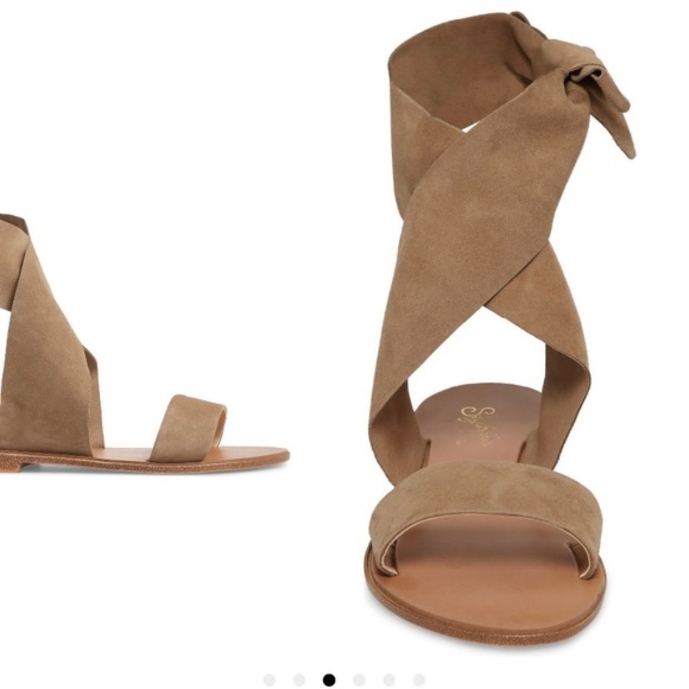 Seychelles Tan Wrap Sandals - Size 38
